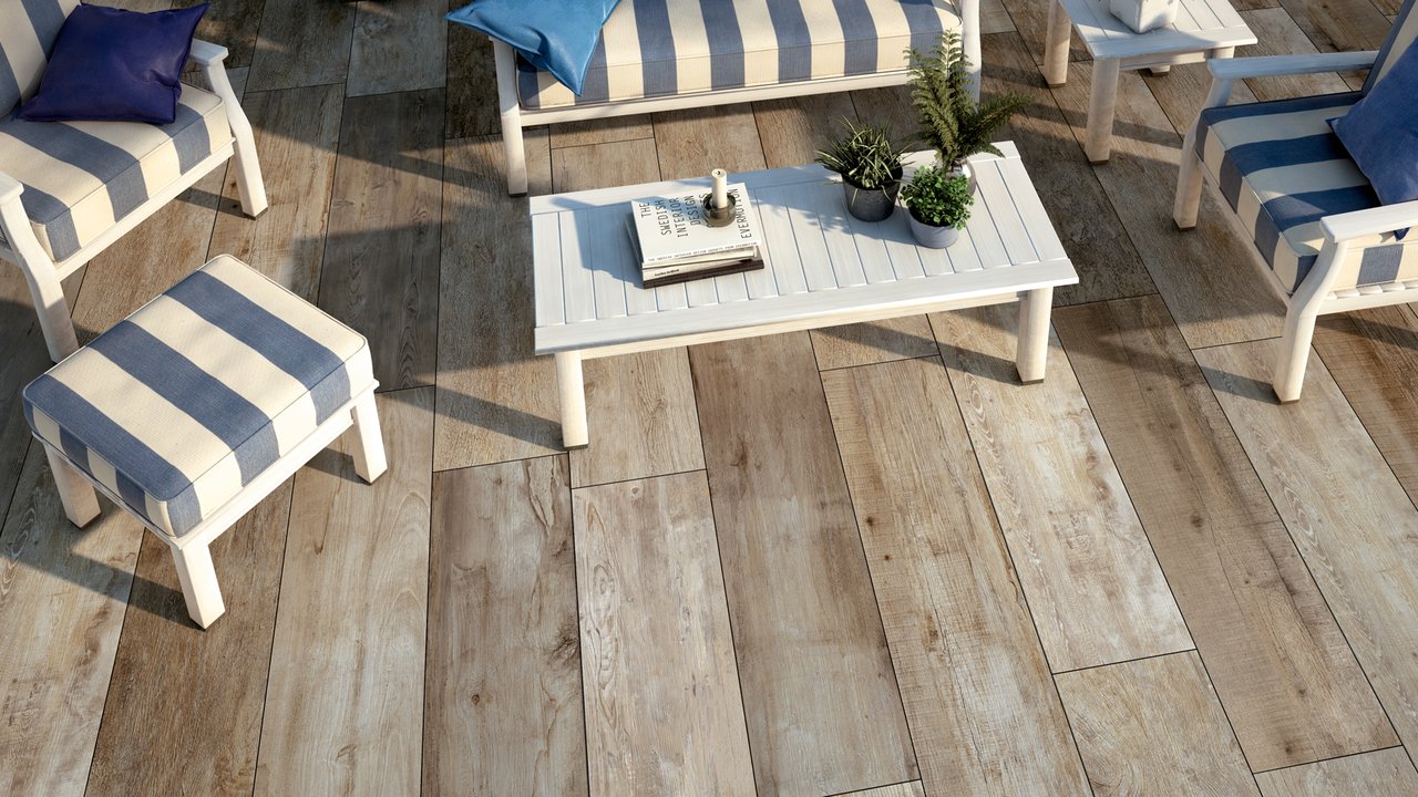NooN - Noon, Ceramic Wood Effect Tiles by Mirage